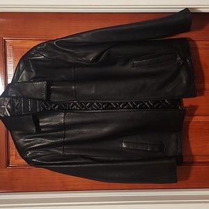 LIKE NEW MENS LEATHER JACKET